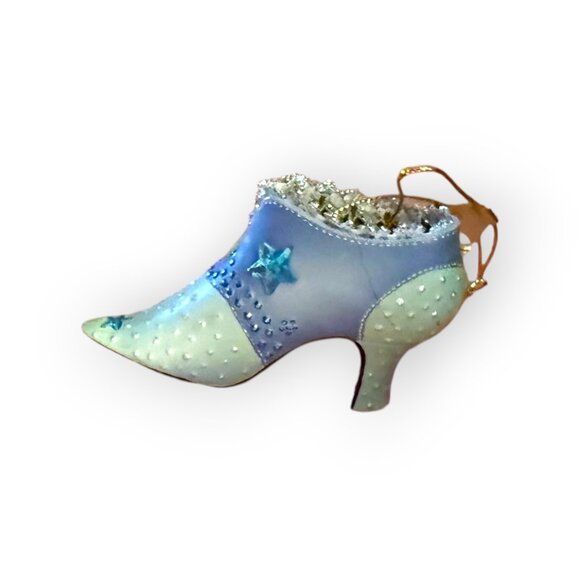 Stepping in Time Frost Princess – Collectible Shoe Ornament by Ashton-Drake - Picture 1 of 7